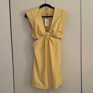 Jason Wu Yellow Mini Dress